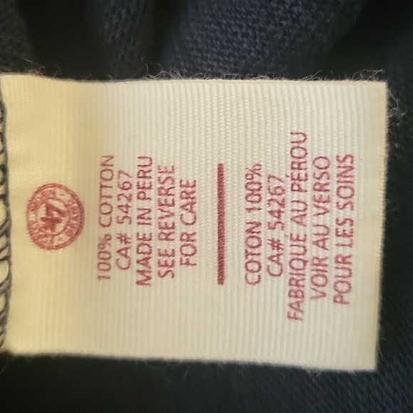 '47 Canadiens Men's Snap-button Sweater Size XL Dark Blue and Red - Picture 5 of 6